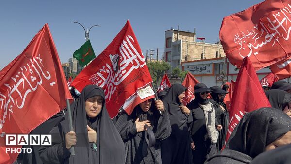 پیاده روی اربعین از میدان سپاه هشتگرد تا امامزاده هادی ینگی امام