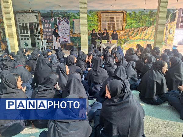 مراسم ولادت حضرت زینب(س) در دبیرستان فیاض 