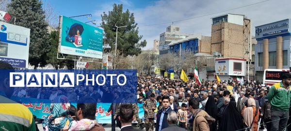 راهپیمایی روز جهانی قدس شهرستان نیشابور 