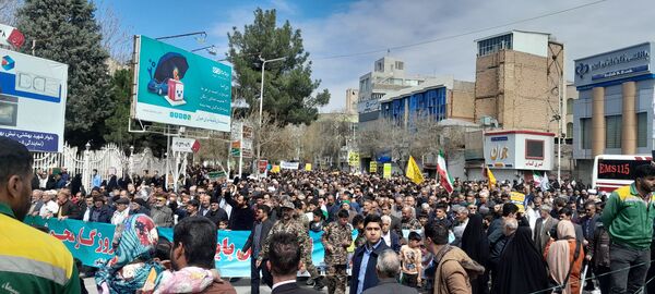 راهپیمایی روز جهانی قدس شهرستان نیشابور 