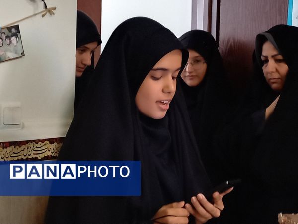 افتتاح اتاق بسیج دبیرستان شهدای اقتدار شهرستان ملارد