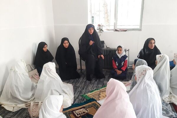 افتتاحیه طرح مصباح الهدی در دبستان دخترانه بعثت۲