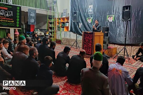 مراسم شهادت قائد امت در شهر بار نیشابور