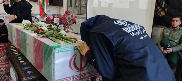 مراسم وداع با شهید گمنام در دبیرستان شهید هاشمی نژاد نیشابور