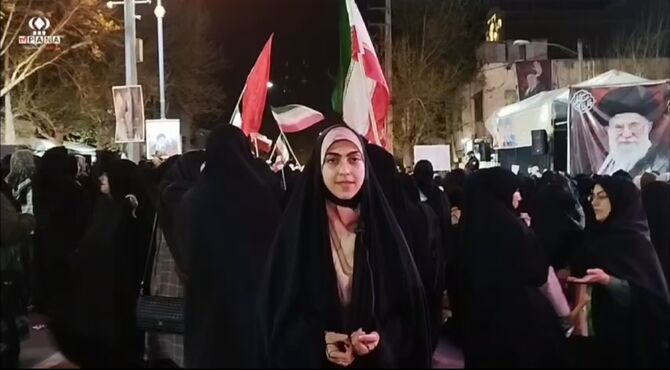 خروش نوجوانان گالیکشی در شب های اقتدار