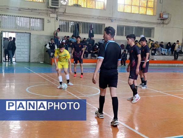 مسابقات فوتسال بین مدارس شهرستان ملکان