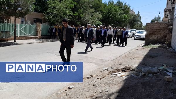 مراسم تکریم و معارفه امام جمعه میان‌جلگه با حضور مسئولان برگزار شد