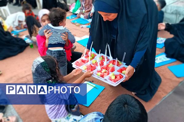 ایستگاه صلواتی به‌مناسب سالگرد شهدای خدمت در شهرستان باشت