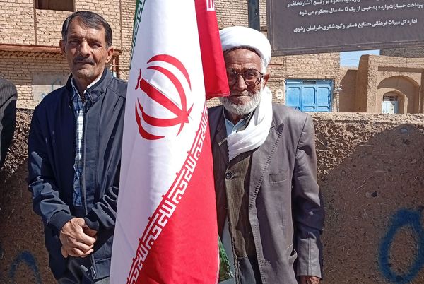 حضور مردم روستای براباد در راهپیمایی روز جهانی قدس