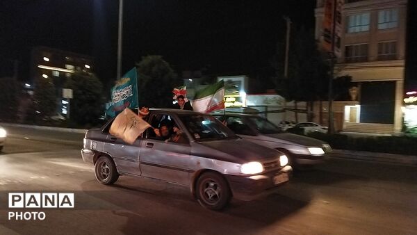 آخرین رژه ماشینی سال ۱۴۰۴ در خیابان بلوار فضل نیشابور