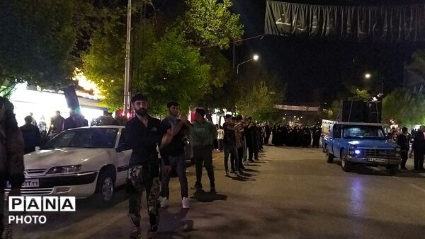 هیئت گلبو علیا در چهل و یکمین شب از اجتماعات مردمی نیشابور 