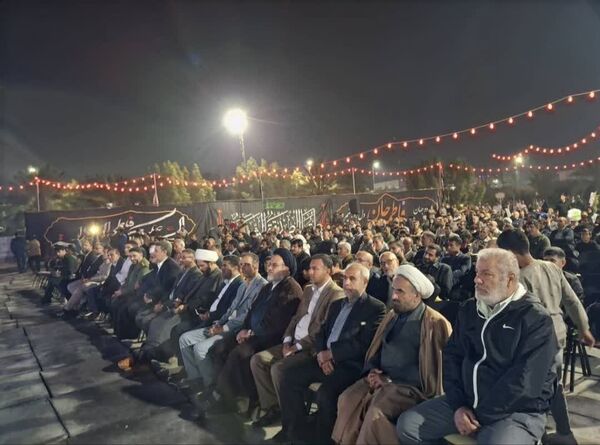 نخستین سالروز تدفین شهید گمنام شهرک شهید تندگویان شهرستان جم