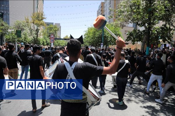 ظهر تاسوعا در جوار حرم مطهر رضوی