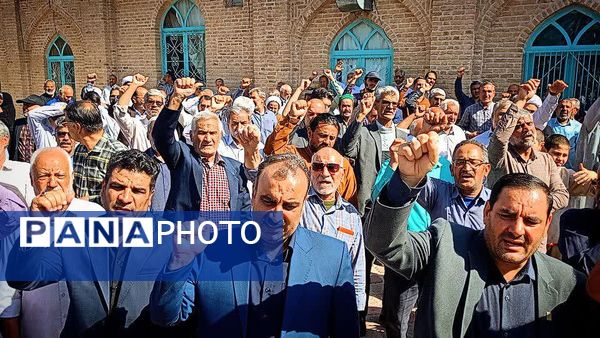 راهپیمایی بشارت نصر در کاشمر 