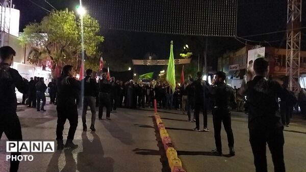 هیئت روستای اردمه در سی و یکمین روز از آغاز جنگ رمضان