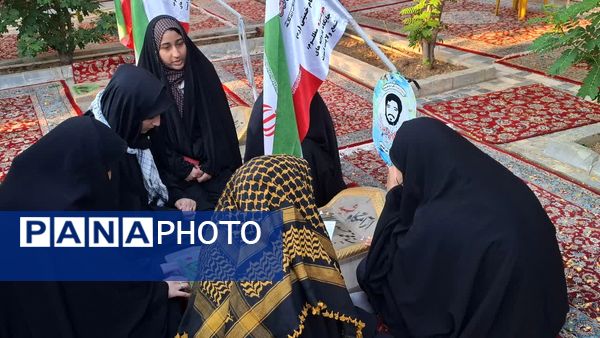 حس و حال دختران دانش‌آموز قم در اردوی راهیان نور