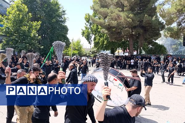 برگزاری مراسم عزاداری تاسوعای حسینی در شهرستان اسلام آباد غرب 