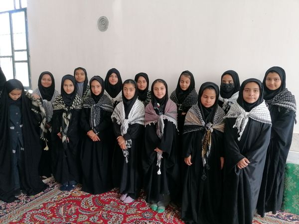 گرامیداشت ۱۳ آبان ماه ویژه دانش آموزان مدرسه تکتم خلیل آباد