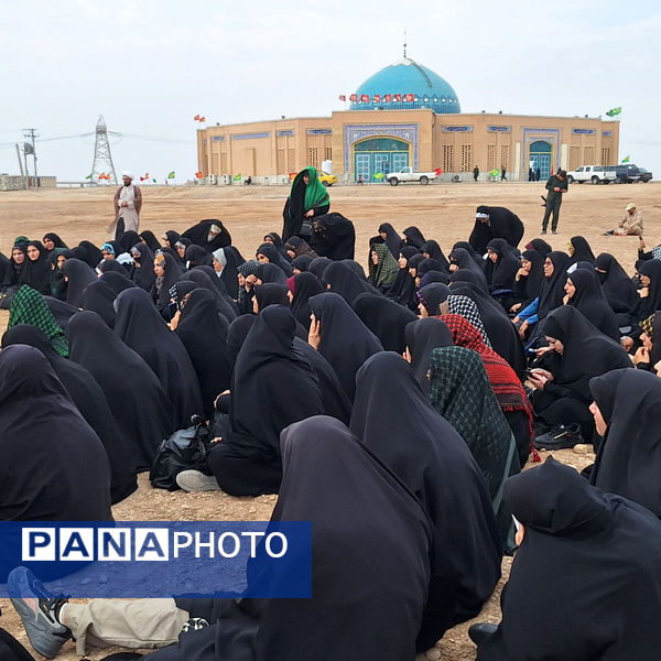 اردوی راهیان نور طلاب خواهر شهر ایزدخواست