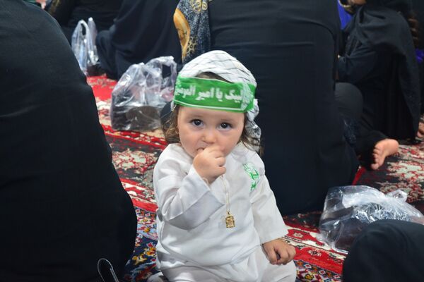 شیرخوارگان عهد سربازی امام‌زمان را در مصلی نسیم‌شهر بستند