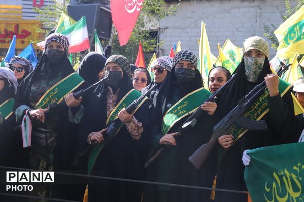 رزمایش «جانفدایان ایران» در تبریز