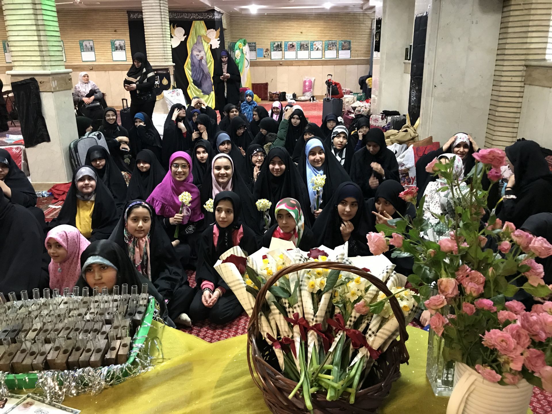 پایان اعتکاف در مسجد حضرت محمد (ص) 