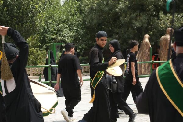 جلوه‌هایی از عزاداری تاسوعای حسینی در قم
