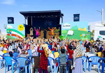 برگزاری مراسمات متنوع در قالب تماشاخانه سیار