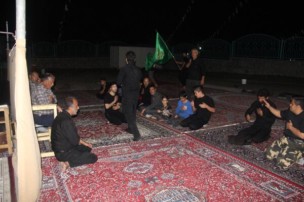 عزاداری شب شام غریبان در مسجد امام هادی(ع) 