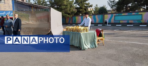  جشن جوانه‌ها در دبیرستان پسرانه متوسطه اول میرزا حسن افشار ناحیه 7 مشهد