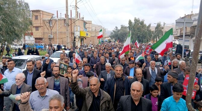 حضور پرشور و کم سابقه مردم بجنورد در راهپیمایی روز قدس
