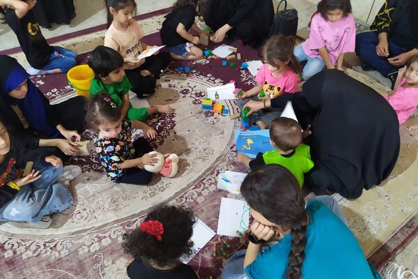 همایش شیرخوارگان حسینی در شهر لپویی