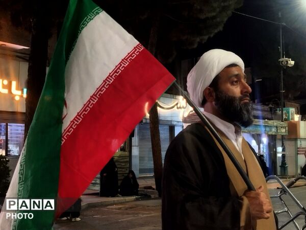 دویست و چهارمین شب از شهادت رهبر امت اسلام در حسینیه امام خمینی شهرستان نیشابور 