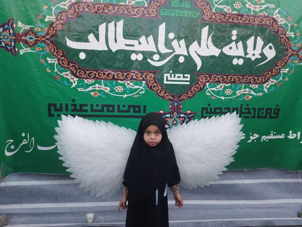 حضور پرشور دانش‌آموزان بیرجندی در اجتماع غدیر