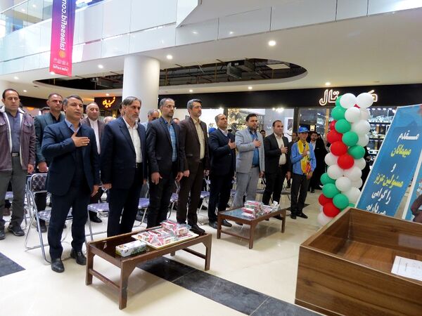 افتتاحیه نمایشگاه استانی به‌مناسبت هفته مشاغل در شهرستان بجنورد 