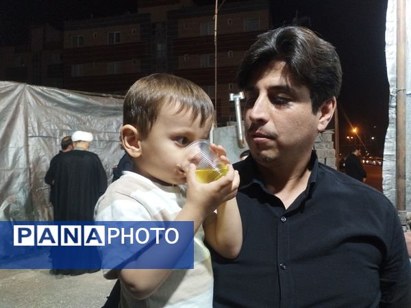 مراسم پرشور عزاداری شب تاسوعای حسینی در مسجد موسی‌ بن جعفر(ع) قروه