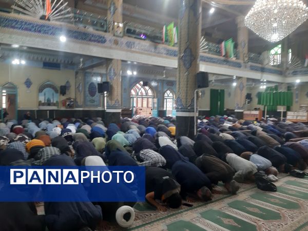 نماز عبادی سیاسی جمعه با حضور پرشور عموم مردم شهرستان ورامین