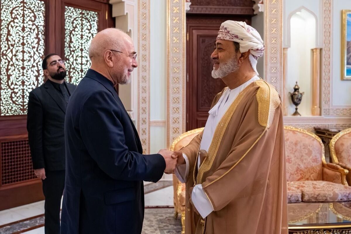 همکاری دوجانبه و اداره تنگه هرمز محور رایزنی قالیباف و سلطان عمان