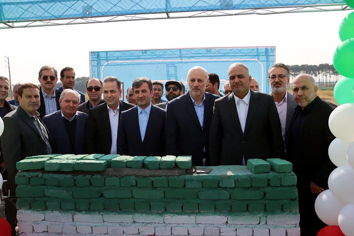 تداوم نهضت مدرسه‌سازی در کهریزک، خشت‌گذاری مدرسه ۱۵ کلاسه در مسکن مهر