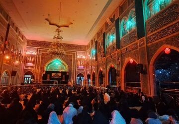 شب سوم محرم در نیشابور 