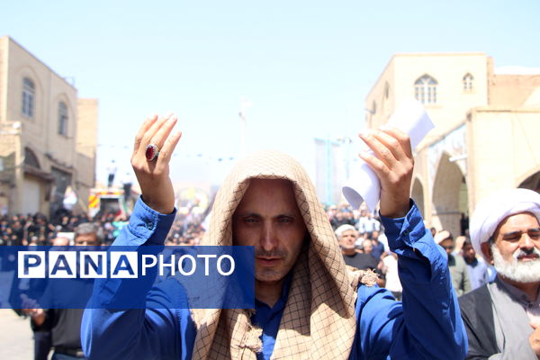 فریاد خشم مردم دارالعباده یزد 