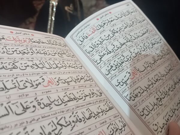 تلاوت دعای کمیل در شهرستان کاشمر