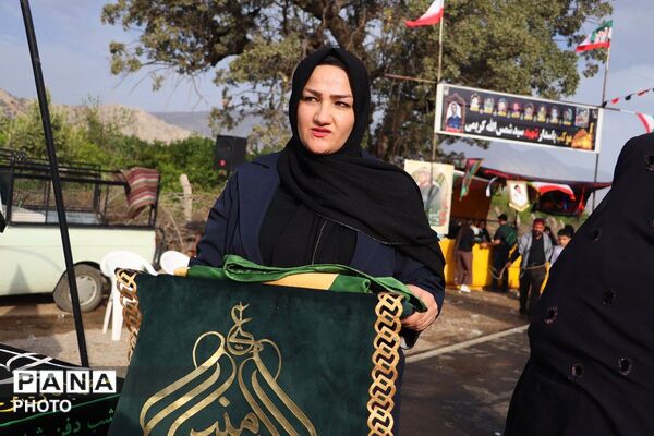 طنین نام حسین در سپیده‌دم باشت؛ از میدان خروجی تا آستانه‌ سیدمحمد