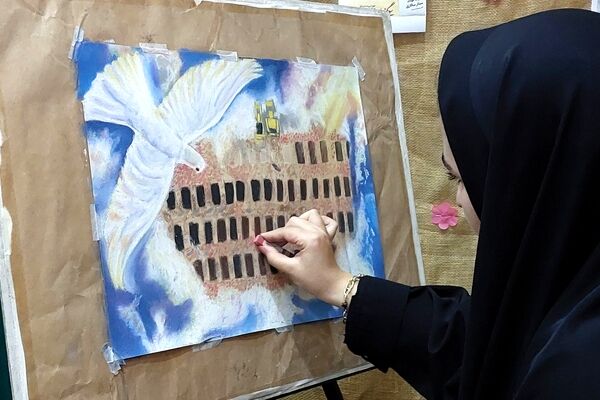 وقتی خبر در قاب نقاشی جان می‌گیرد