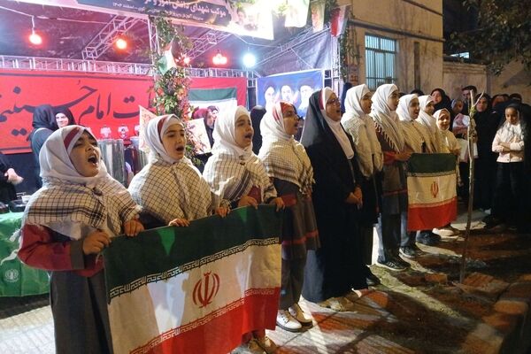 نهمین شب از خدمت‌رسانی اداره آموزش و پرورش کردکوی قالب موکب مردمی