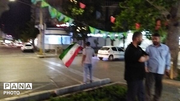 گذری بر اجتماع روبه روی  موکب قمر بنی هاشم در نود و چهارمین شب 