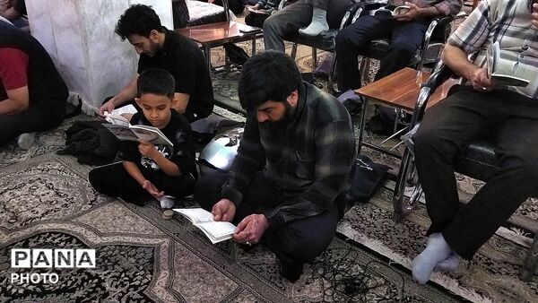 قرائت دعای عرفه در مهدیه نیشابور-۱