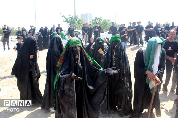 آیین خیمه سوزان هیات جوانان حضرت علی اکبر(ع)