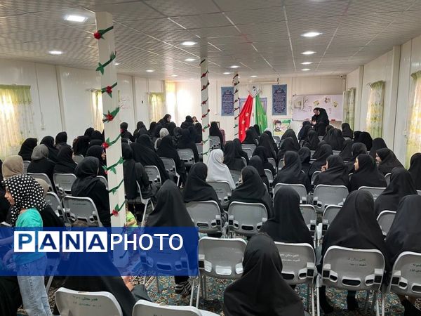 برگزاری مراسم به مناسبت جشن جوانه ها در دبیرستان شهید محمدی پور خلیل آباد 