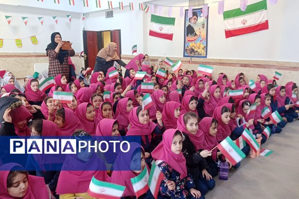 جشن نیمه شعبان در مدرسه شهید اسماعیلی عقدا پردیس 